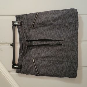 Athleta Heathered Gray Metro Skort